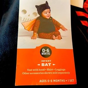 Infant Halloween Bat Costume